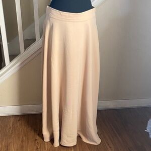 DKNY Soft Cream Maxi Skirt